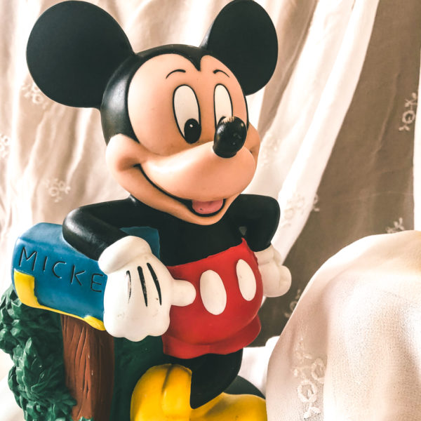 Tirelire Mickey et Minnie vintage – Image 3