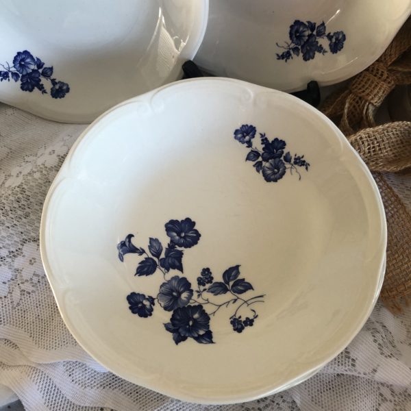 7 Assiettes creuses GIEN – Image 3