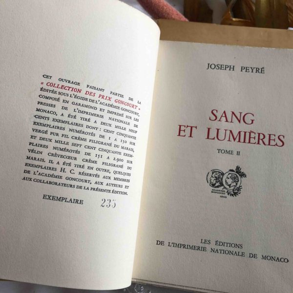 Sang et Lumières - Joseph PEYRE – Image 3