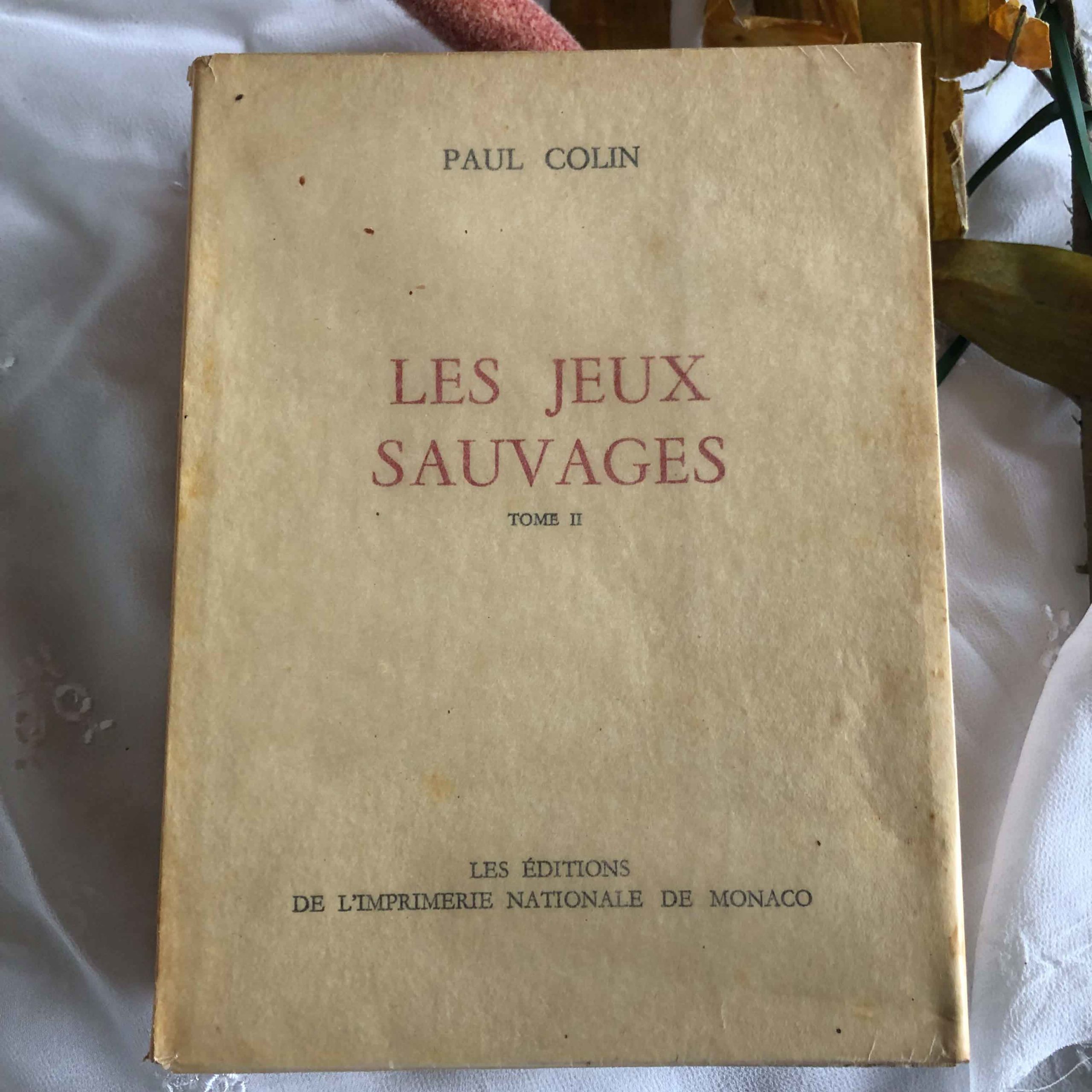 Les jeux sauvages – Paul COLIN