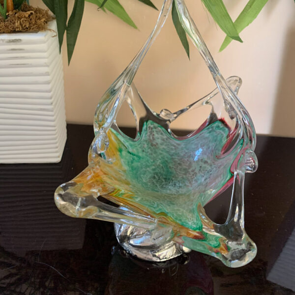 Coupe en verre soufflé – Image 3