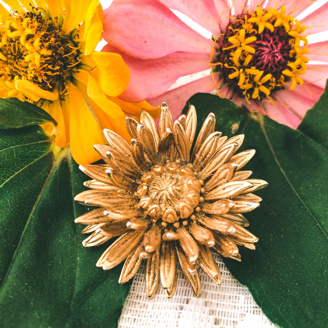 Broche marguerite