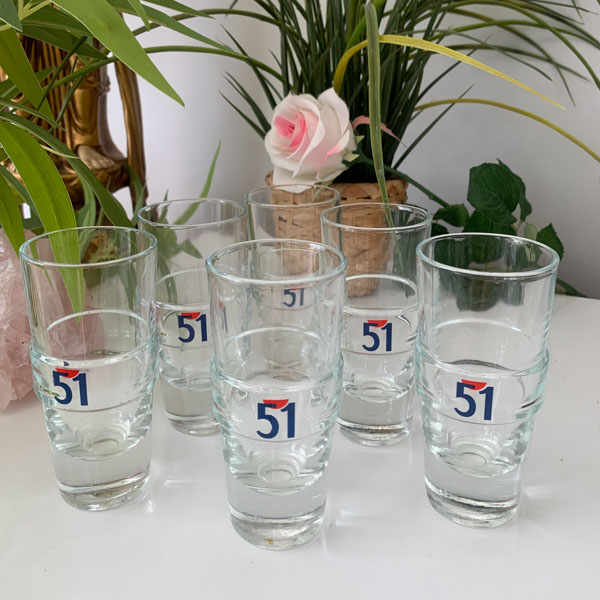 Verres Pastis 51
