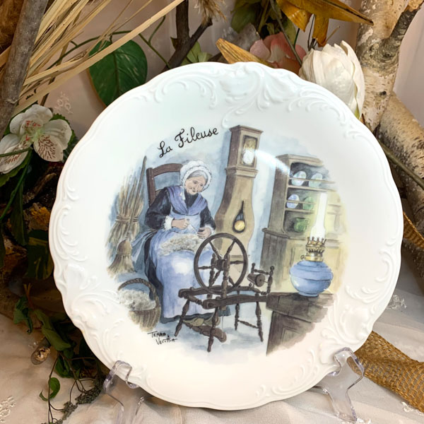 Assiettes les vieux métiers Terra Vecchia