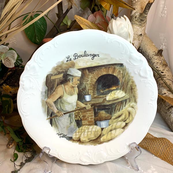 Assiettes les vieux métiers Terra Vecchia