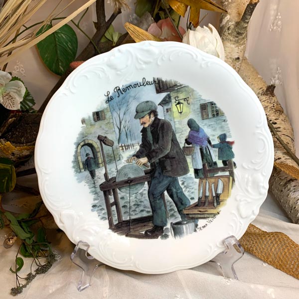 Assiettes les vieux métiers Terra Vecchia