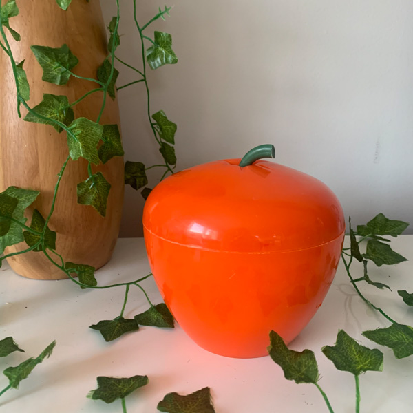 Seau à glaçons pomme orange